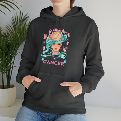 🦋 Cancer 🦋 Zodiac Signs- Hoodies