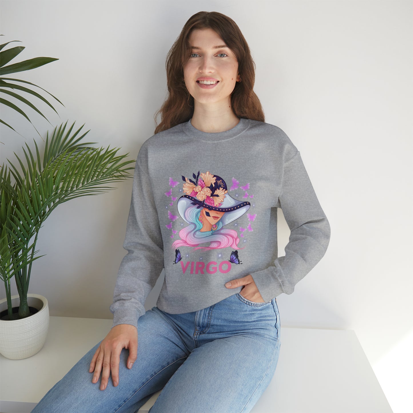 🦋 Virgo 🦋 Zodiac Signs- Sweatshirts
