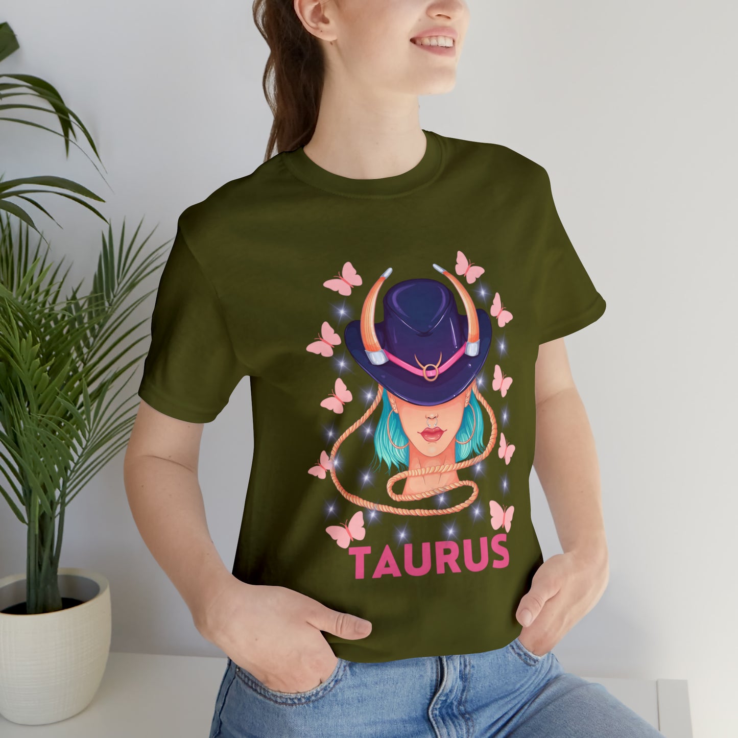 🦋 Taurus 🦋 Zodiac Signs- Tees