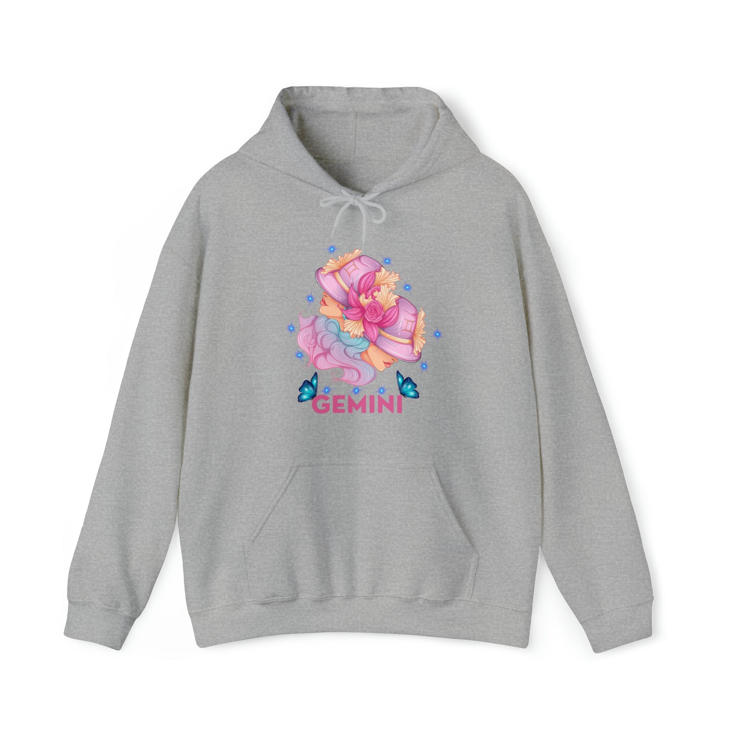 🦋 Gemini 🦋 Zodiac Signs- Hoodies