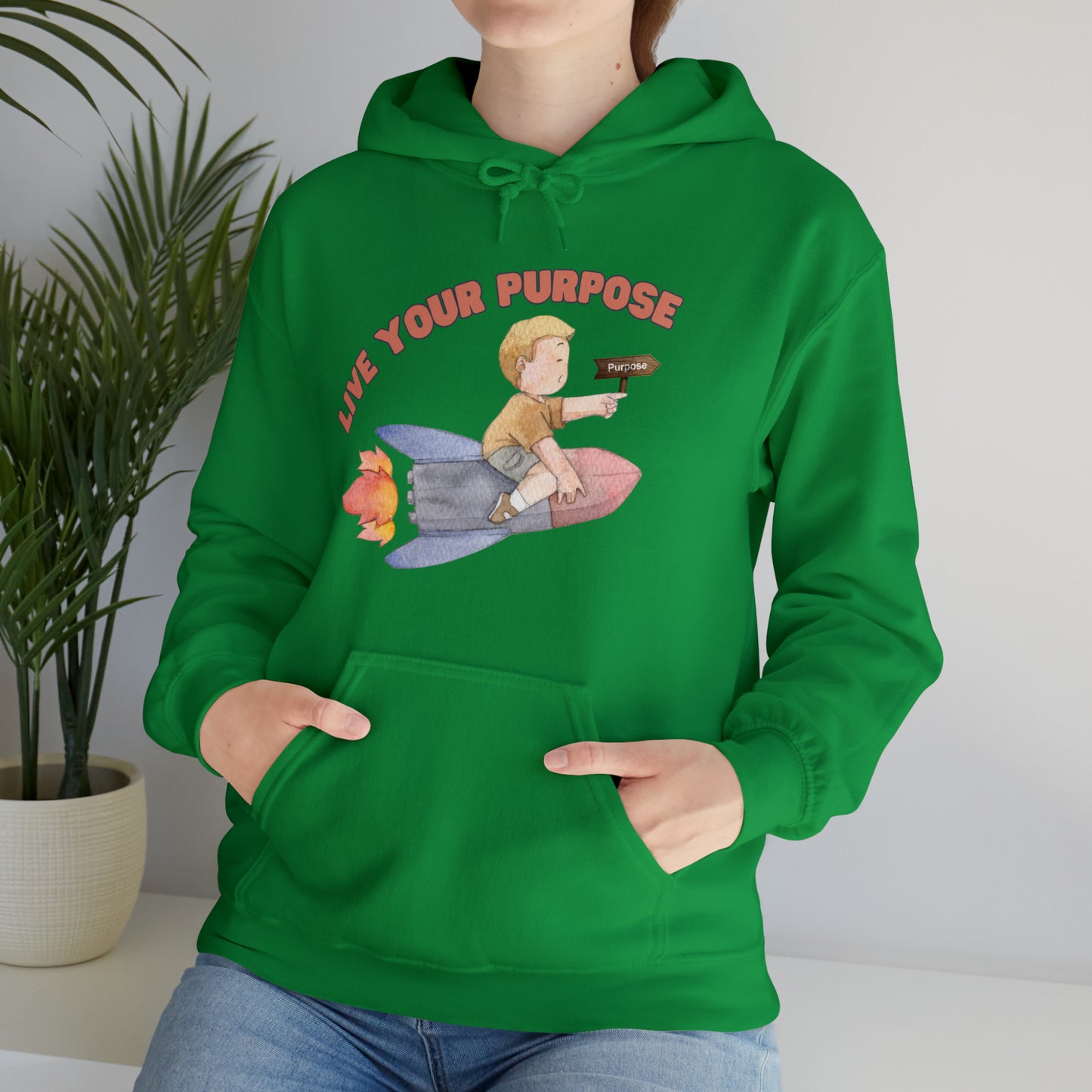 🦋 Live Your Purpose 🦋 Hoodies