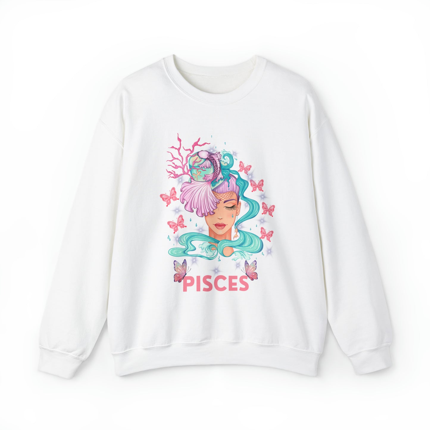 🦋 Pisces 🦋 Zodiac Signs- Sweatshirts