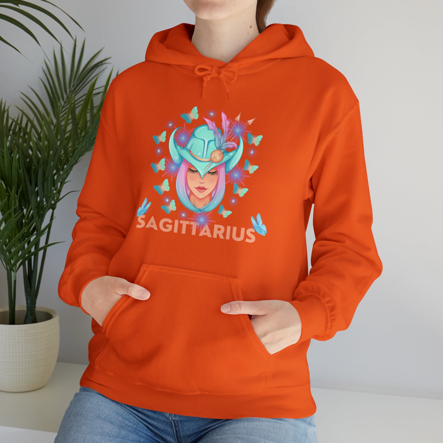🦋 Sagittarius 🦋 Zodiac Signs- Hoodies
