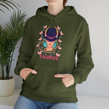 🦋 Taurus 🦋 Zodiac Signs- Hoodies