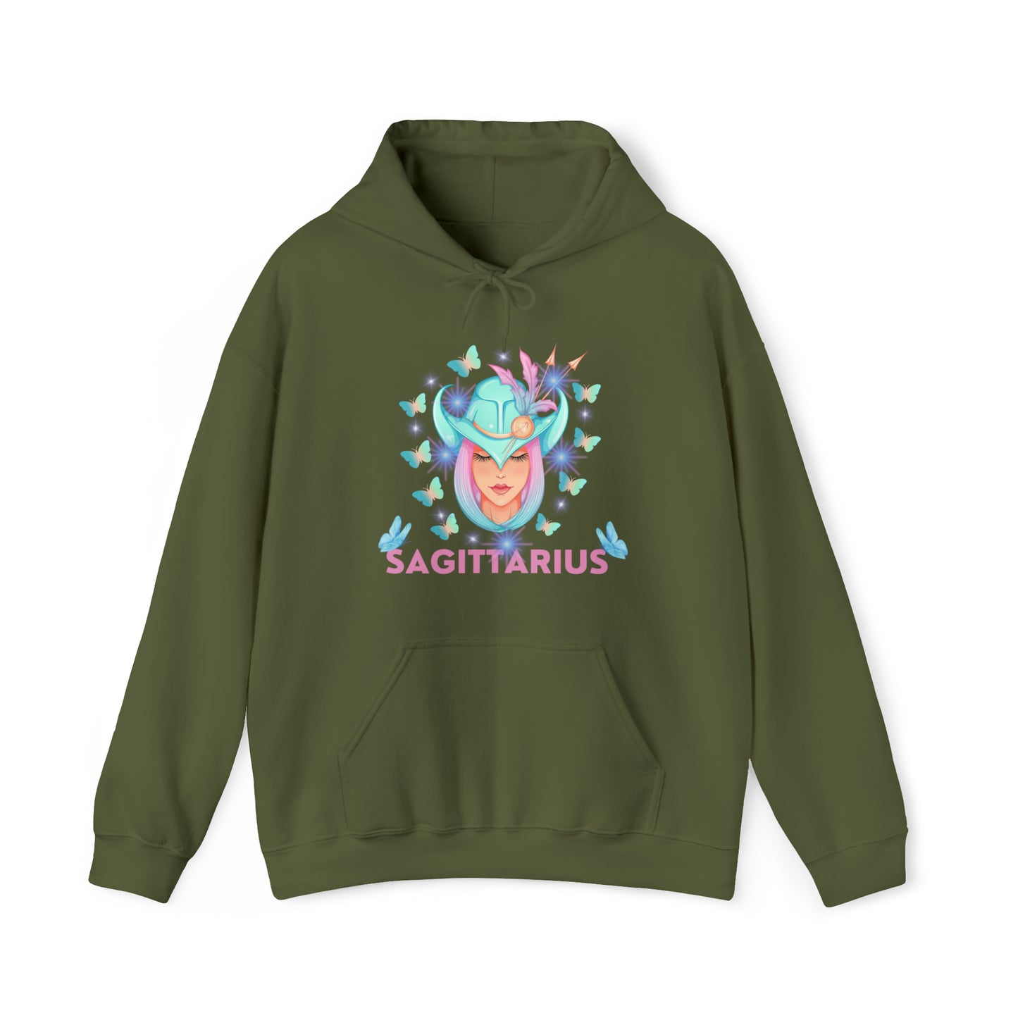 🦋 Sagittarius 🦋 Zodiac Signs- Hoodies