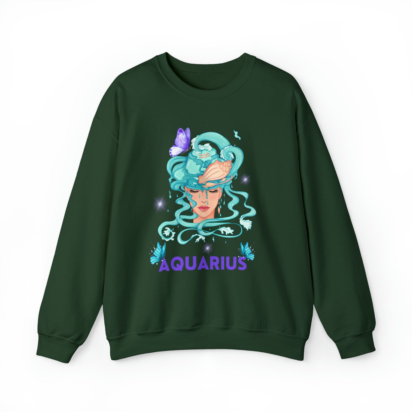 🦋 Aquarius 🦋 Zodiac Signs- Sweatshirts