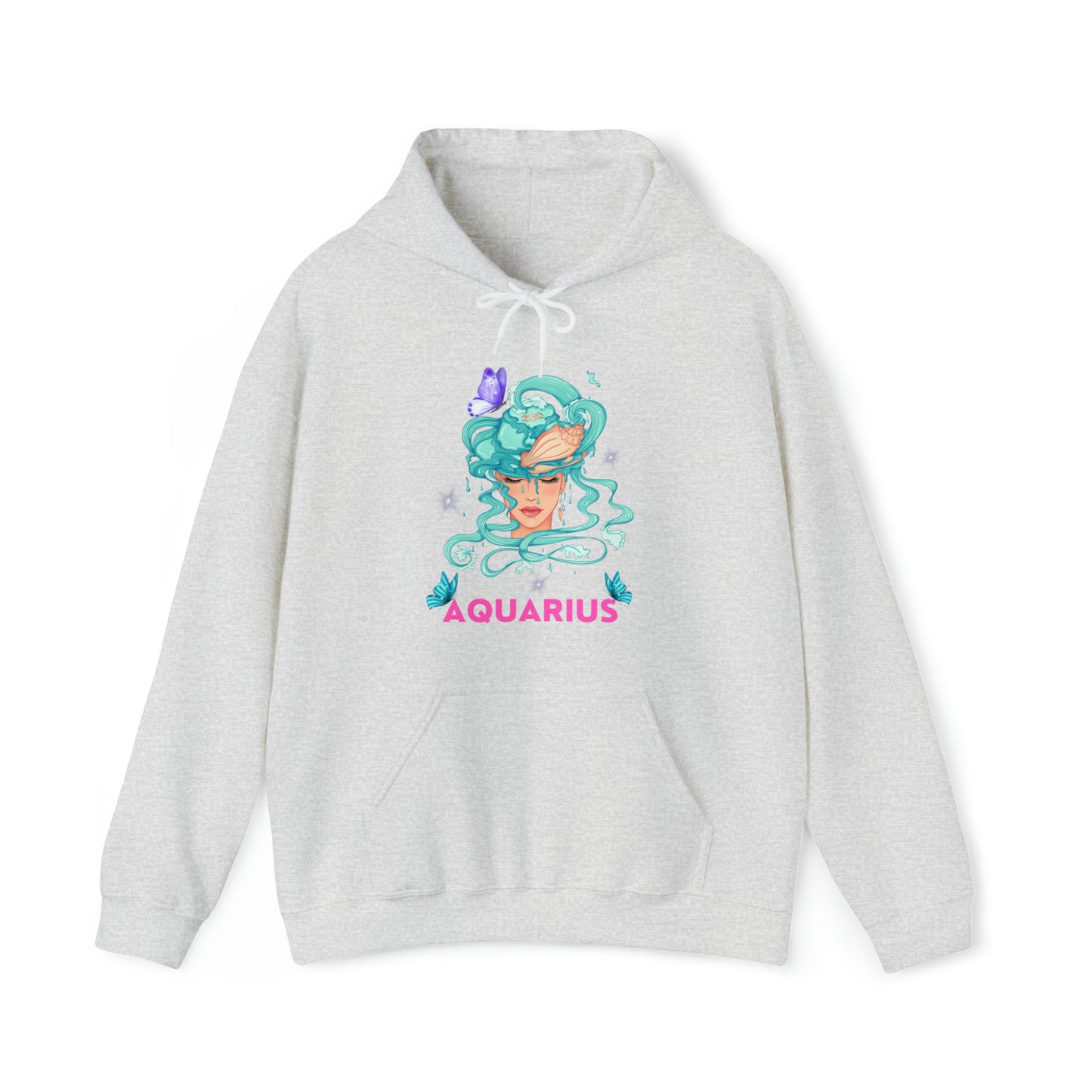 🦋 Aquarius 🦋 Zodiac Signs- Hoodies