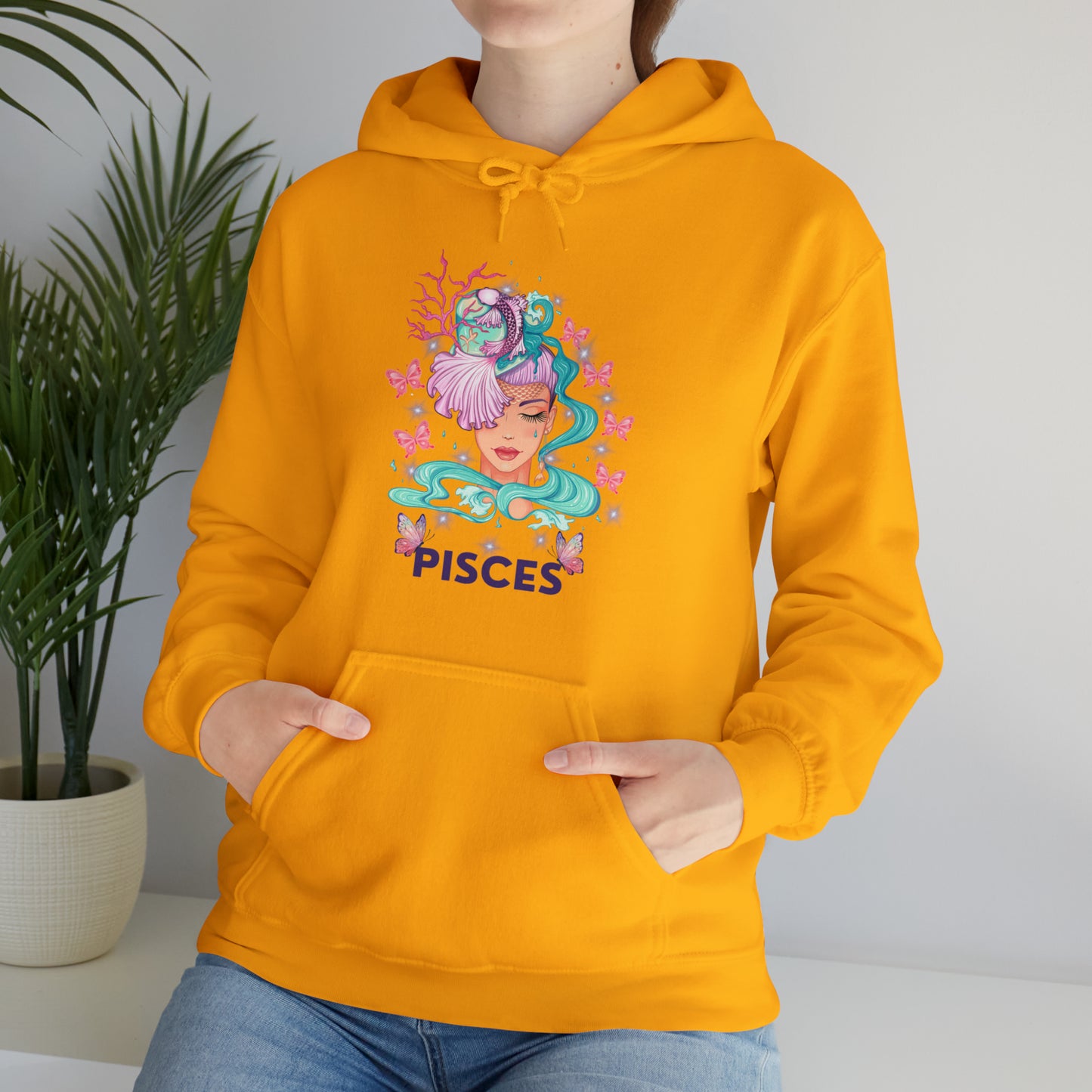 🦋 Pisces 🦋 Zodiac Signs- Hoodies