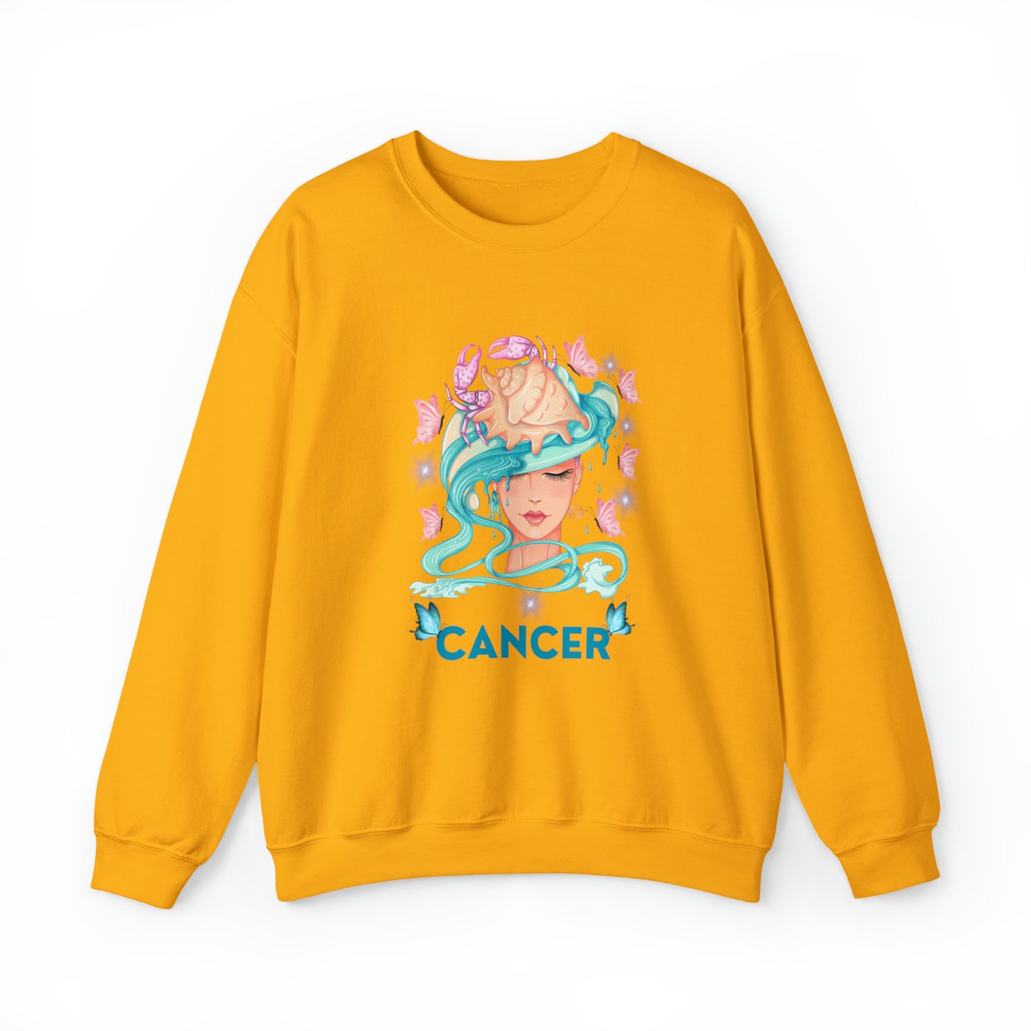 🦋 Cancer 🦋 Zodiac Signs- Sweatshirts