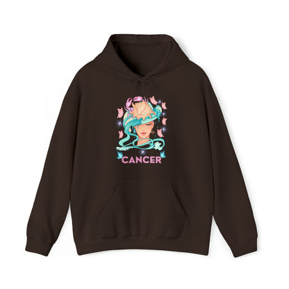 🦋 Cancer 🦋 Zodiac Signs- Hoodies