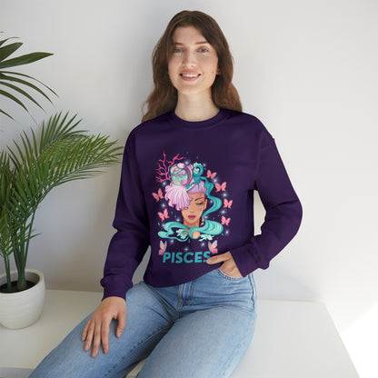 🦋 Pisces 🦋 Zodiac Signs- Sweatshirts