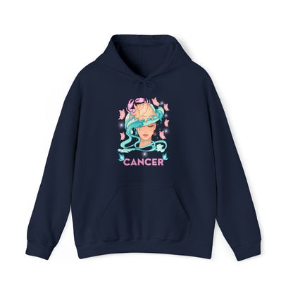 🦋 Cancer 🦋 Zodiac Signs- Hoodies