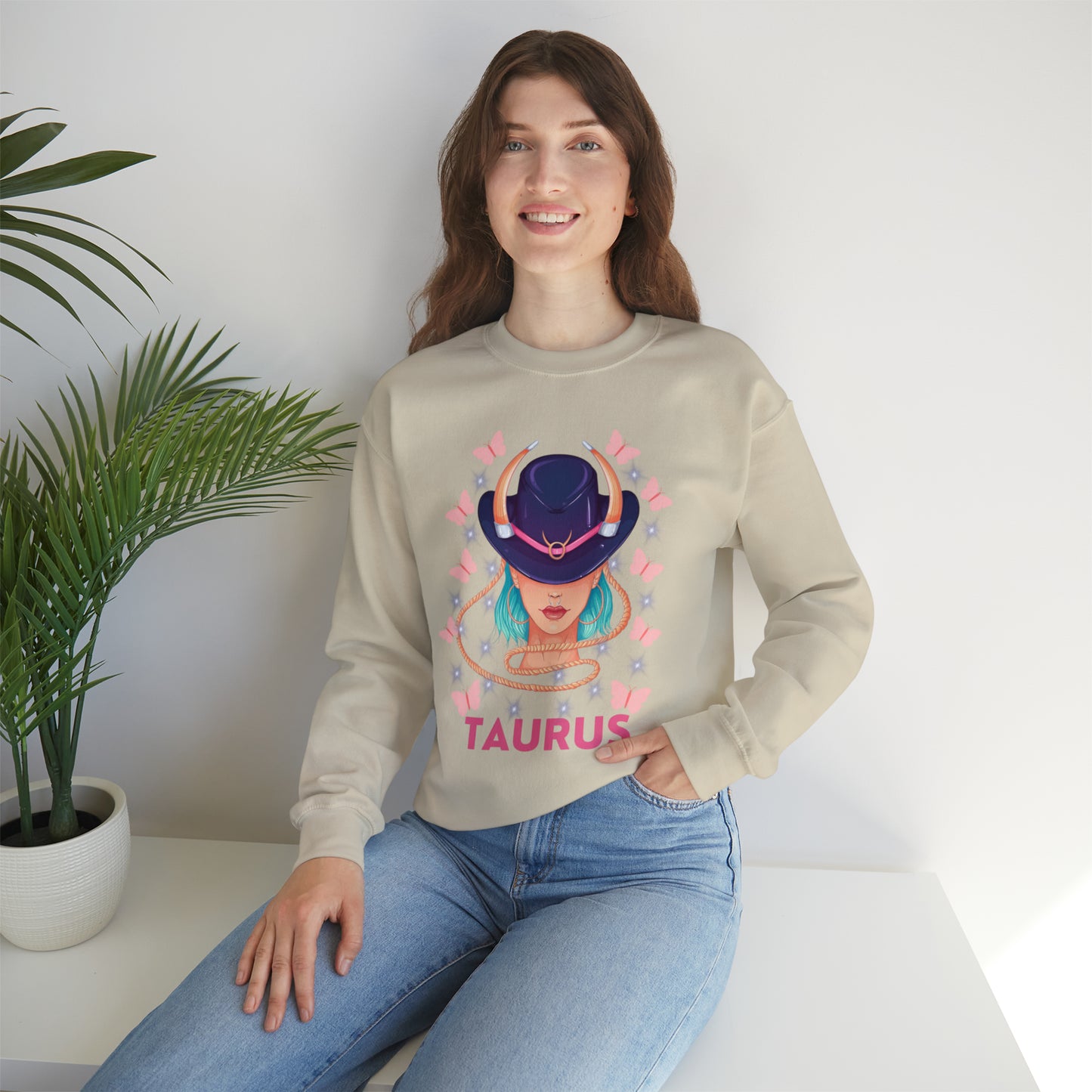 🦋 Taurus 🦋 Zodiac Signs- Sweatshirts