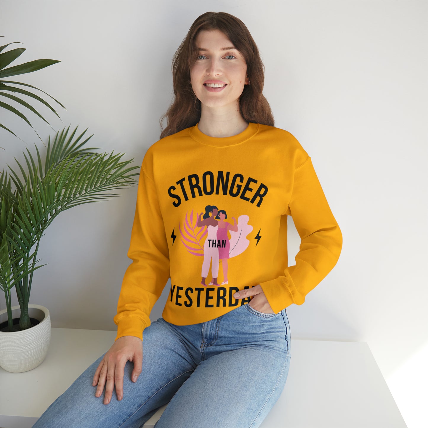 🦋 Stronger than Yesterday 🦋 Sweatshirts