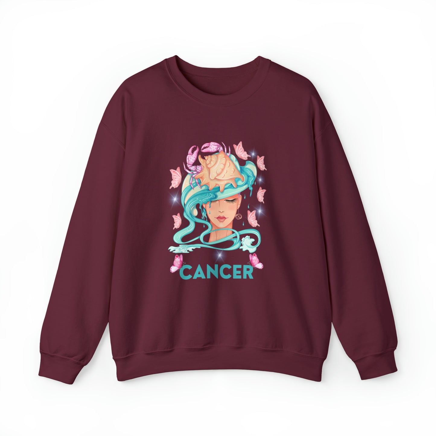 🦋 Cancer 🦋 Zodiac Signs- Sweatshirts