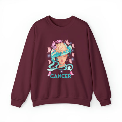 🦋 Cancer 🦋 Zodiac Signs- Sweatshirts