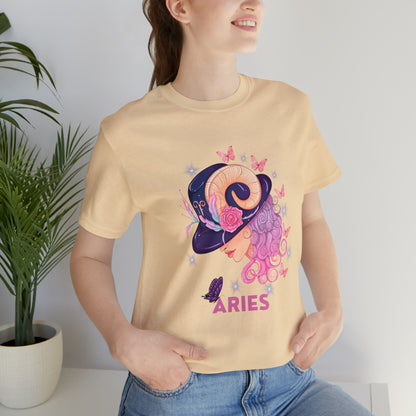 🦋 Aries 🦋 Zodiac Signs- Tees