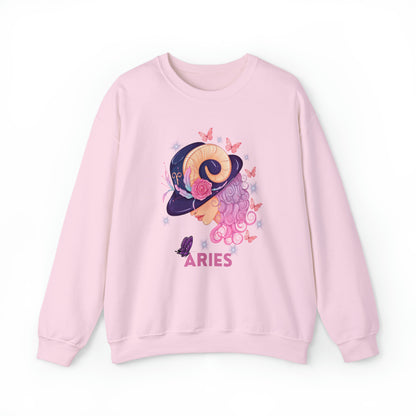 🦋 Aries 🦋 Zodiac Signs- Sweatshirts