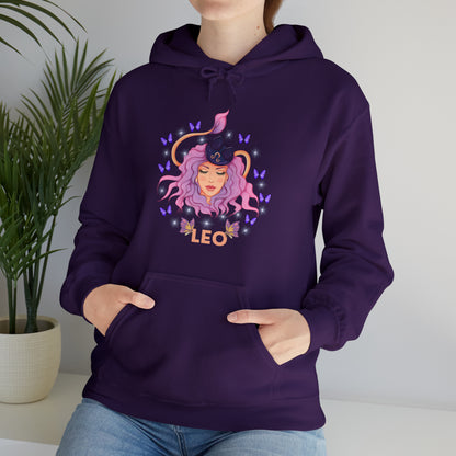 🦋 Leo 🦋 Zodiac Signs- Hoodies