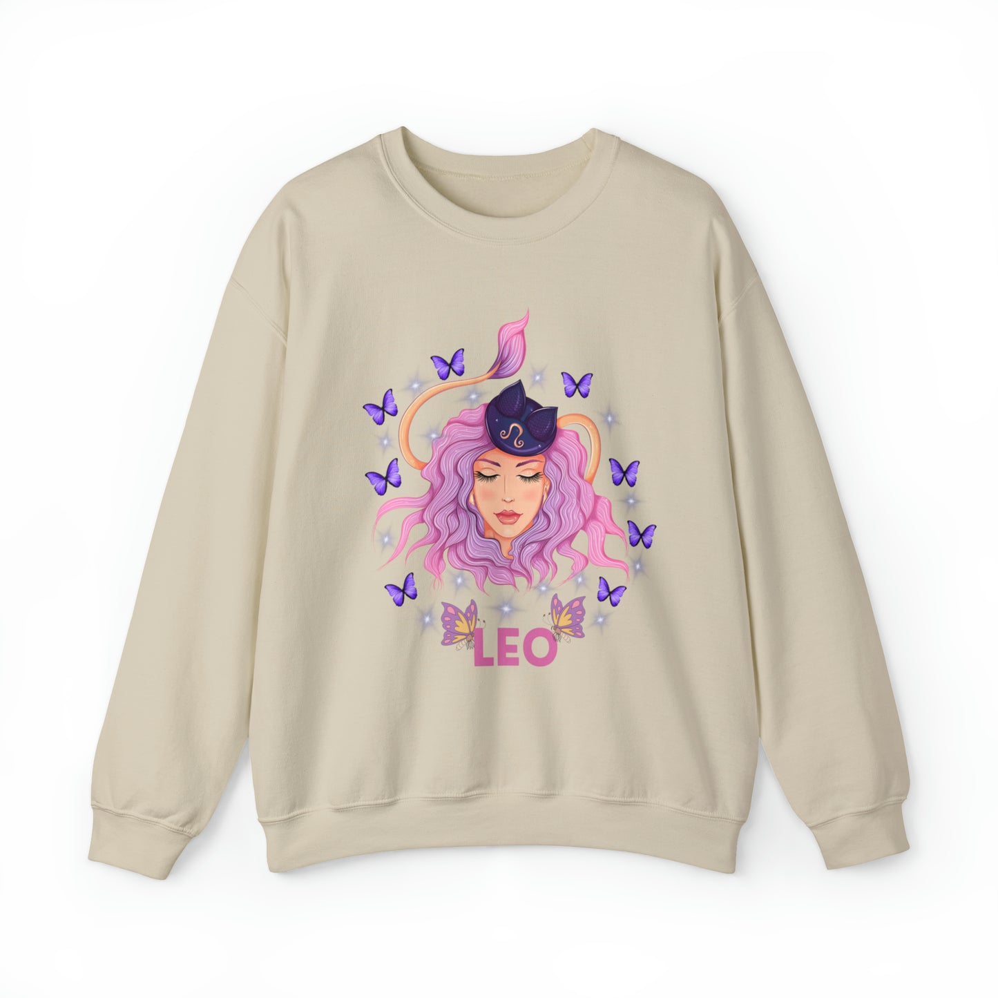 🦋 Leo 🦋 Zodiac Signs- Sweatshirts