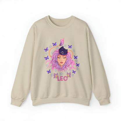 🦋 Leo 🦋 Zodiac Signs- Sweatshirts