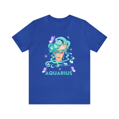 🦋 Aquarius 🦋 Zodiac Signs- Tees