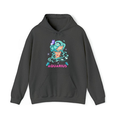 🦋 Aquarius 🦋 Zodiac Signs- Hoodies