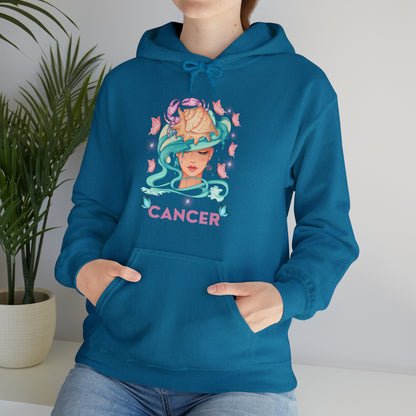 🦋 Cancer 🦋 Zodiac Signs- Hoodies