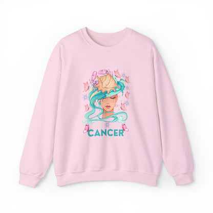 🦋 Cancer 🦋 Zodiac Signs- Sweatshirts