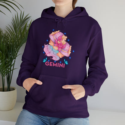 🦋 Gemini 🦋 Zodiac Signs- Hoodies