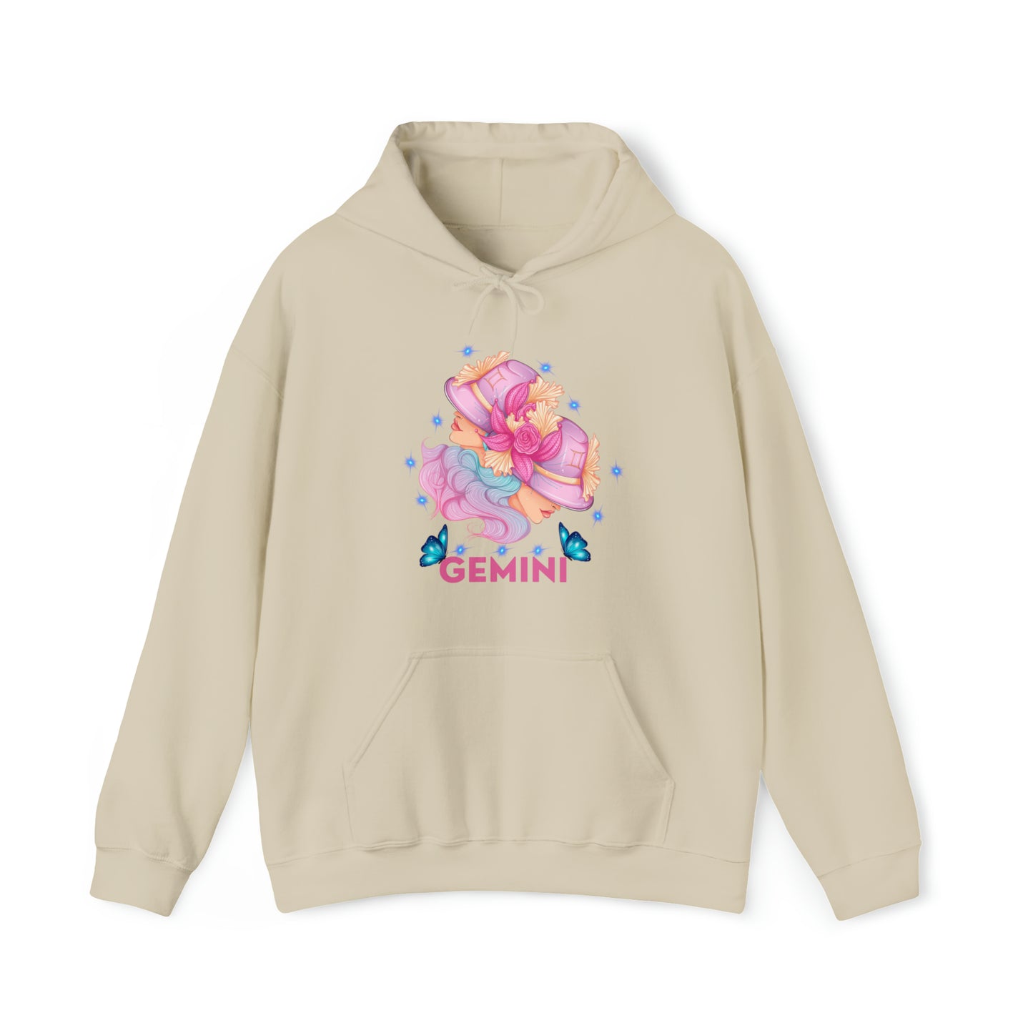 🦋 Gemini 🦋 Zodiac Signs- Hoodies