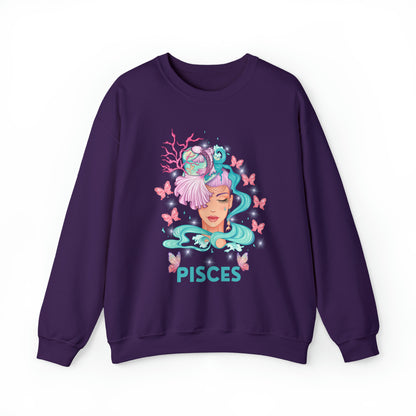 🦋 Pisces 🦋 Zodiac Signs- Sweatshirts
