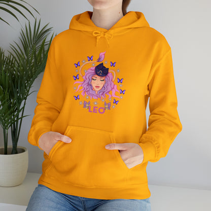 🦋 Leo 🦋 Zodiac Signs- Hoodies