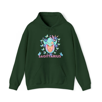 🦋 Sagittarius 🦋 Zodiac Signs- Hoodies