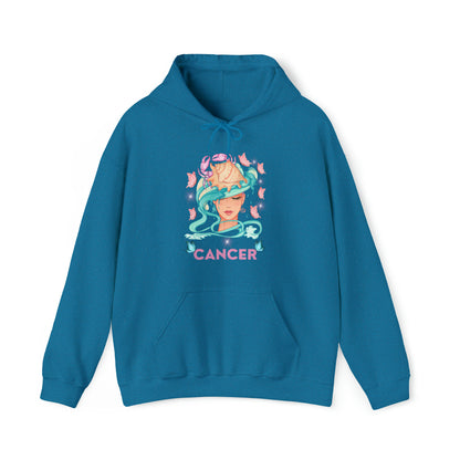 🦋 Cancer 🦋 Zodiac Signs- Hoodies