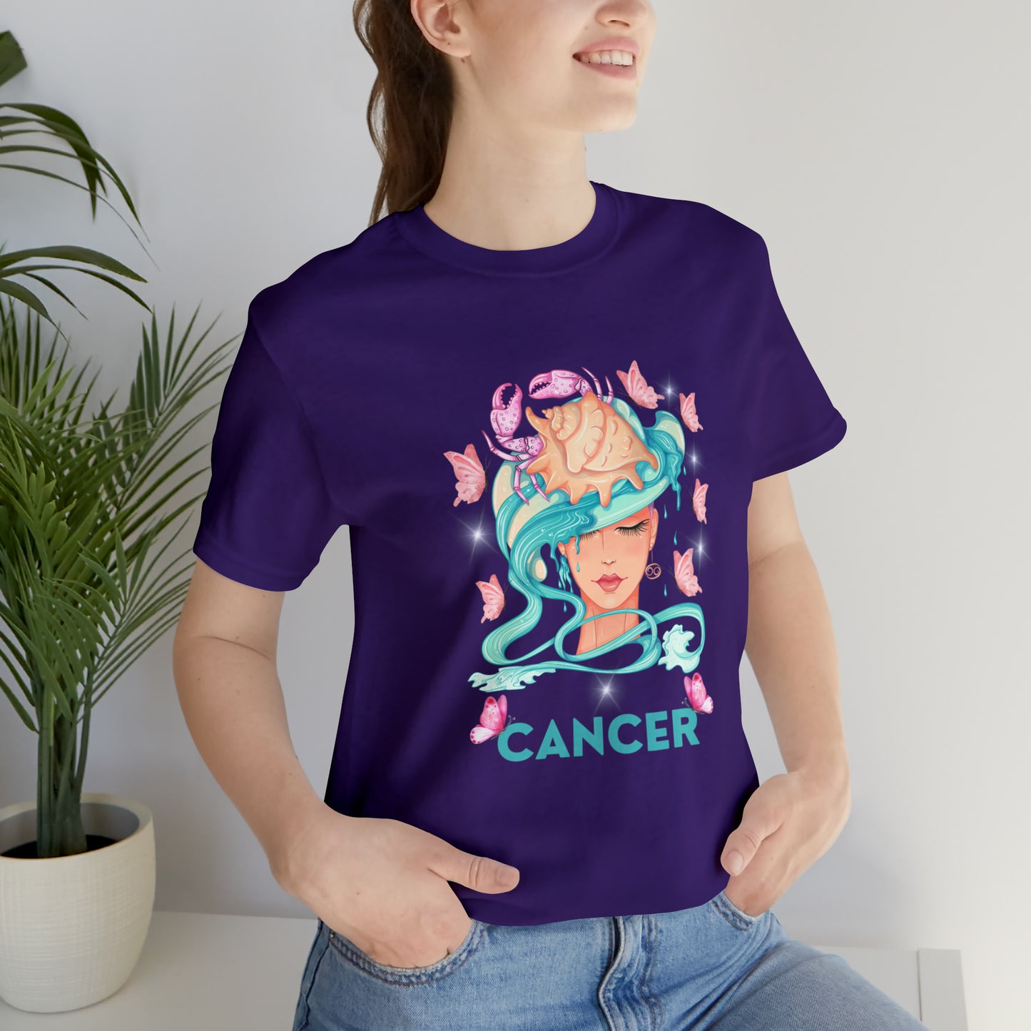 🦋 Cancer 🦋 Zodiac Signs- Tees