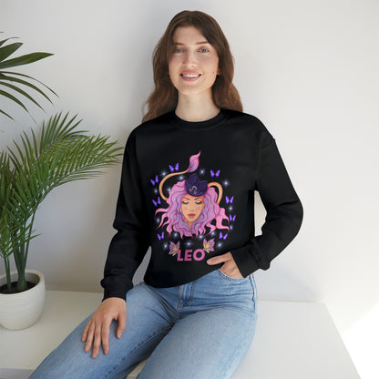 🦋 Leo 🦋 Zodiac Signs- Sweatshirts