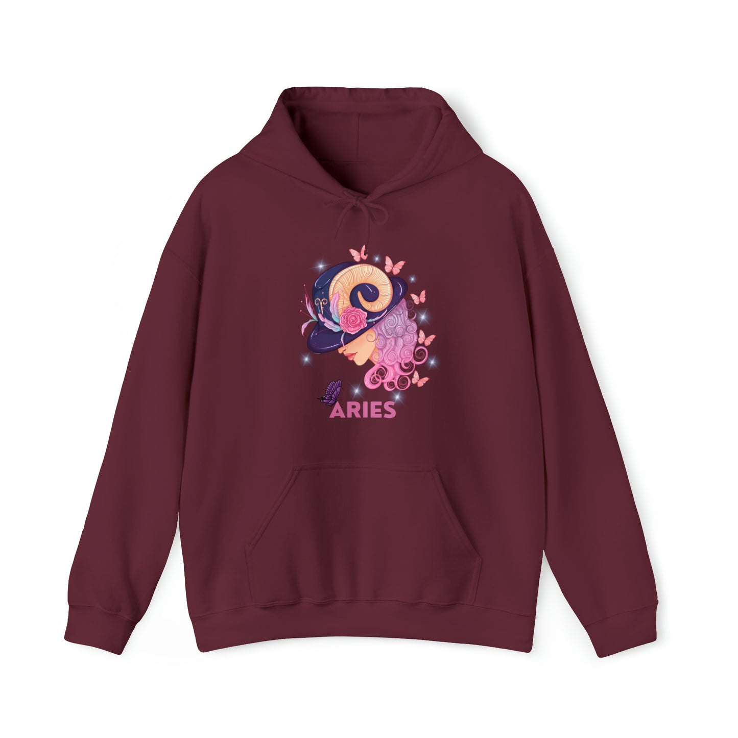 🦋 Aries 🦋 Zodiac Signs- Hoodies