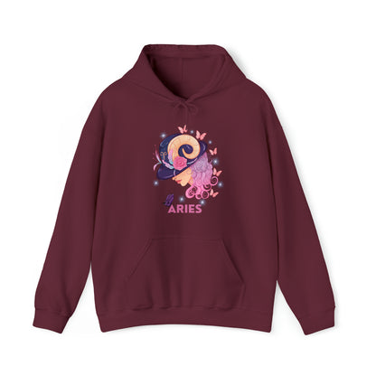🦋 Aries 🦋 Zodiac Signs- Hoodies