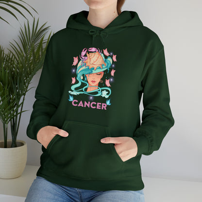 🦋 Cancer 🦋 Zodiac Signs- Hoodies