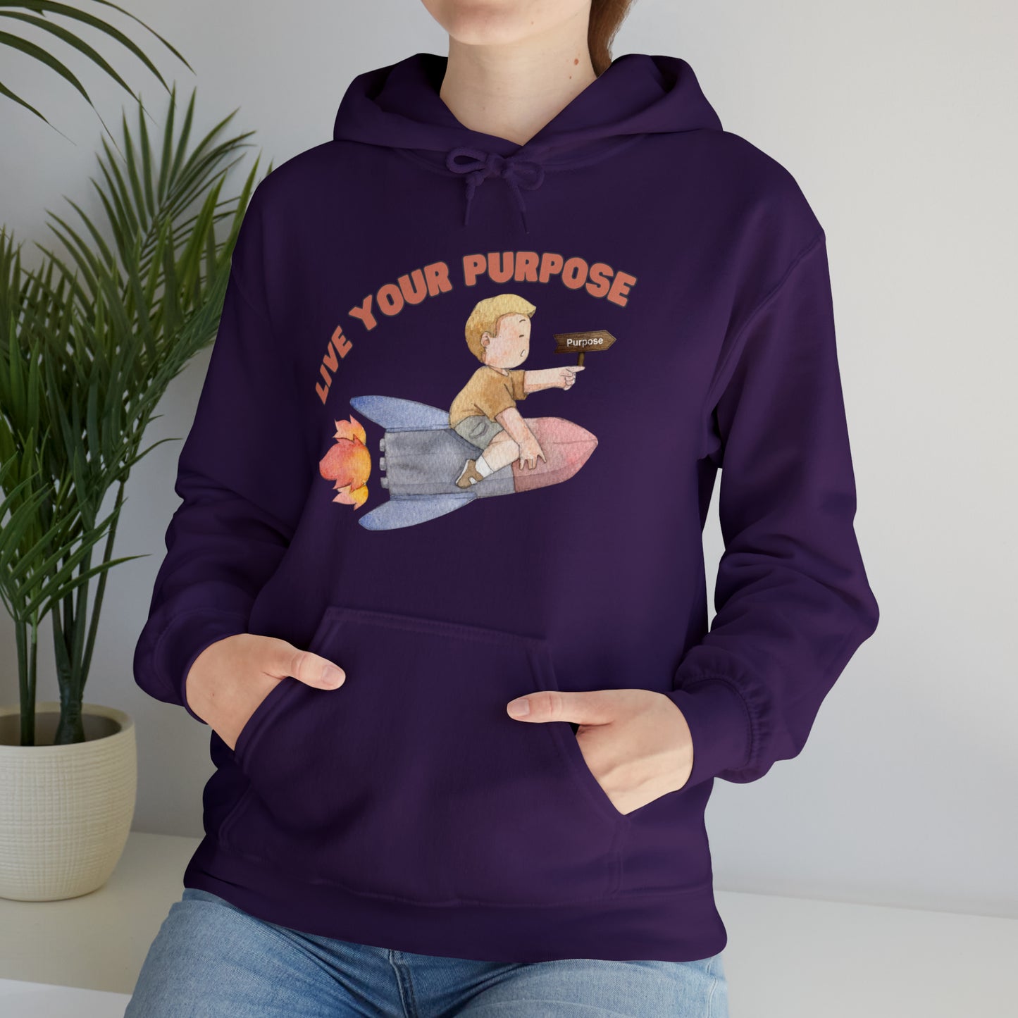 🦋 Live Your Purpose 🦋 Hoodies