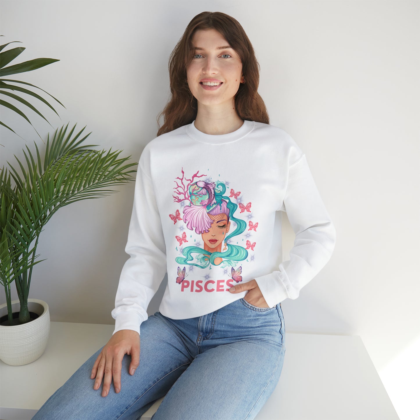 🦋 Pisces 🦋 Zodiac Signs- Sweatshirts