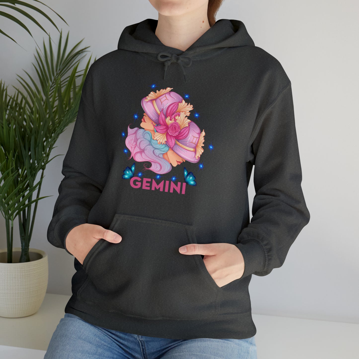 🦋 Gemini 🦋 Zodiac Signs- Hoodies
