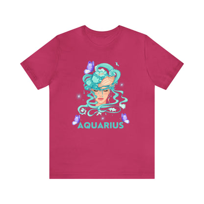 🦋 Aquarius 🦋 Zodiac Signs- Tees