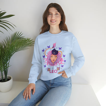 🦋 Leo 🦋 Zodiac Signs- Sweatshirts