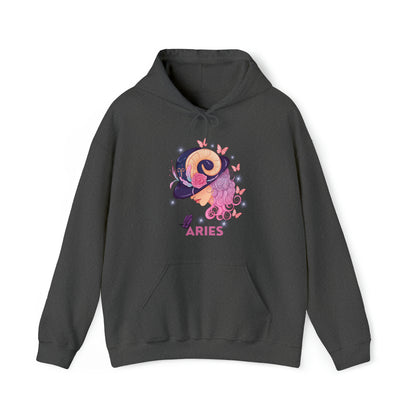 🦋 Aries 🦋 Zodiac Signs- Hoodies