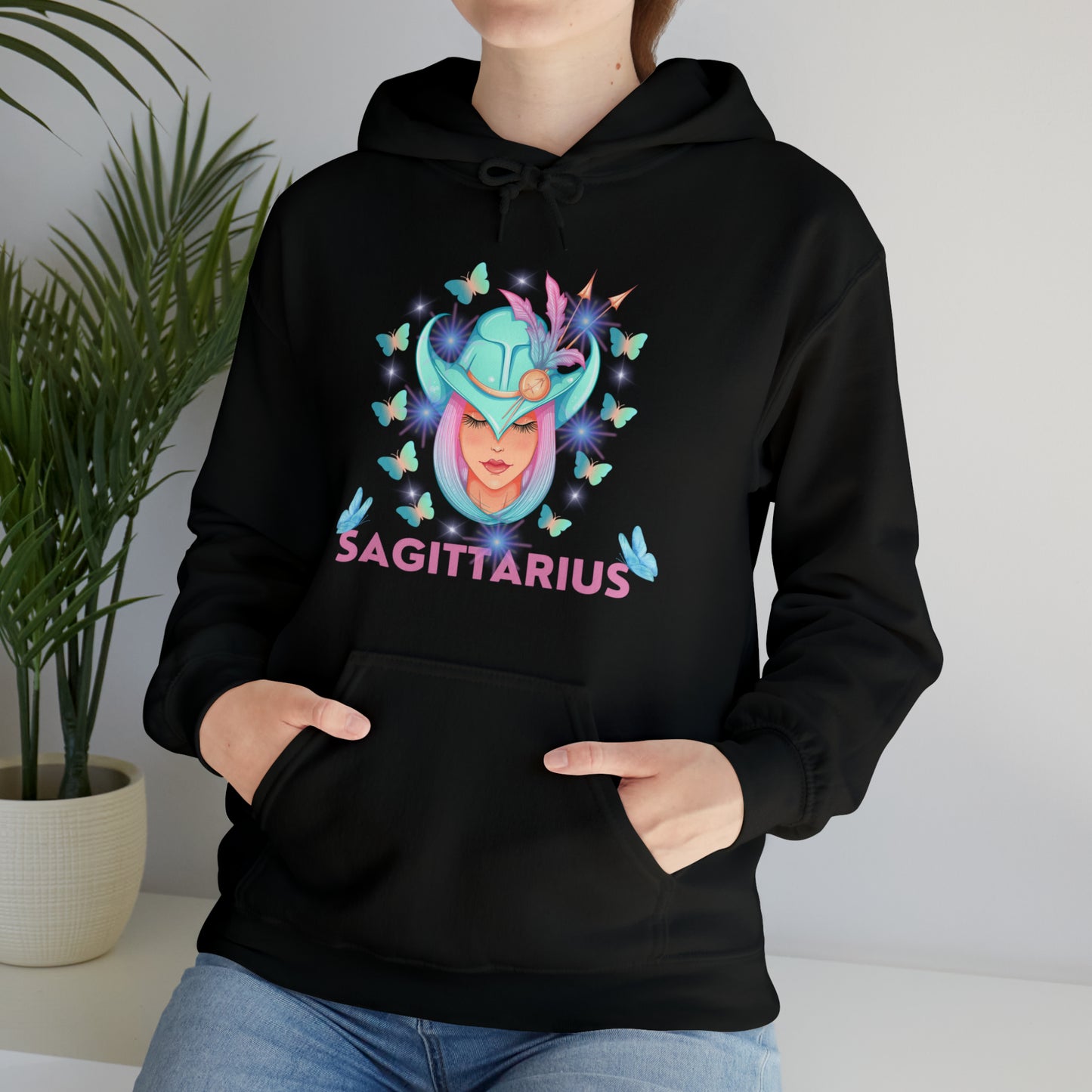 🦋 Sagittarius 🦋 Zodiac Signs- Hoodies