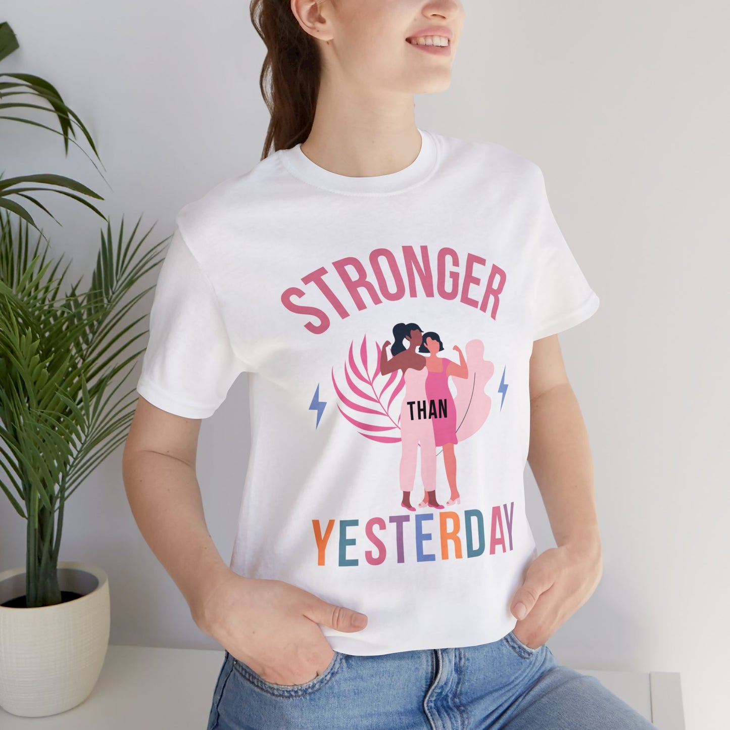 🦋 Stronger than Yesterday 🦋 Tees
