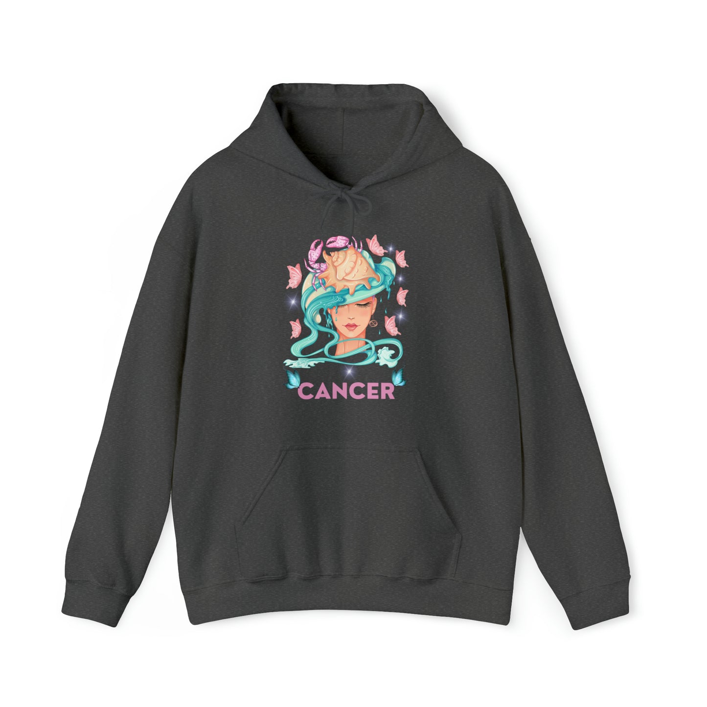 🦋 Cancer 🦋 Zodiac Signs- Hoodies