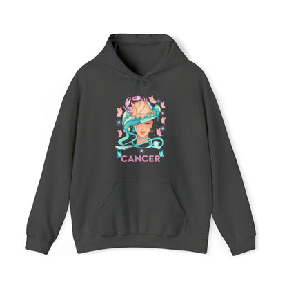 🦋 Cancer 🦋 Zodiac Signs- Hoodies